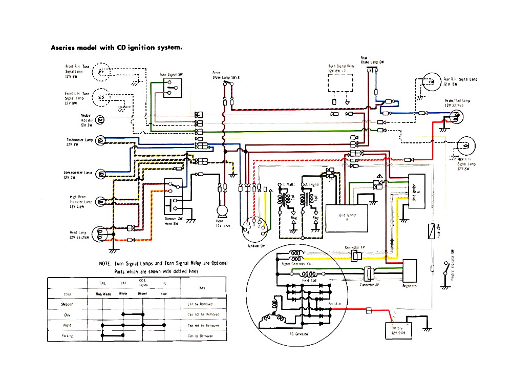 Wiring Diagrams yamaha dt 50 wiring diagram 