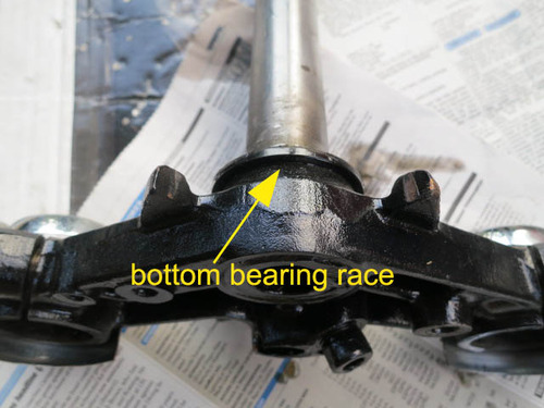 kawasaki lower triple clamp